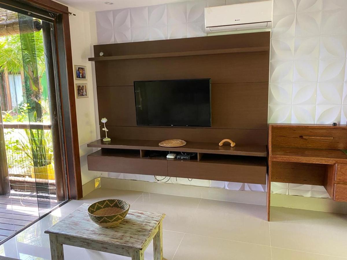 Bungalow frente a Praia Itacimirim Bagian luar foto