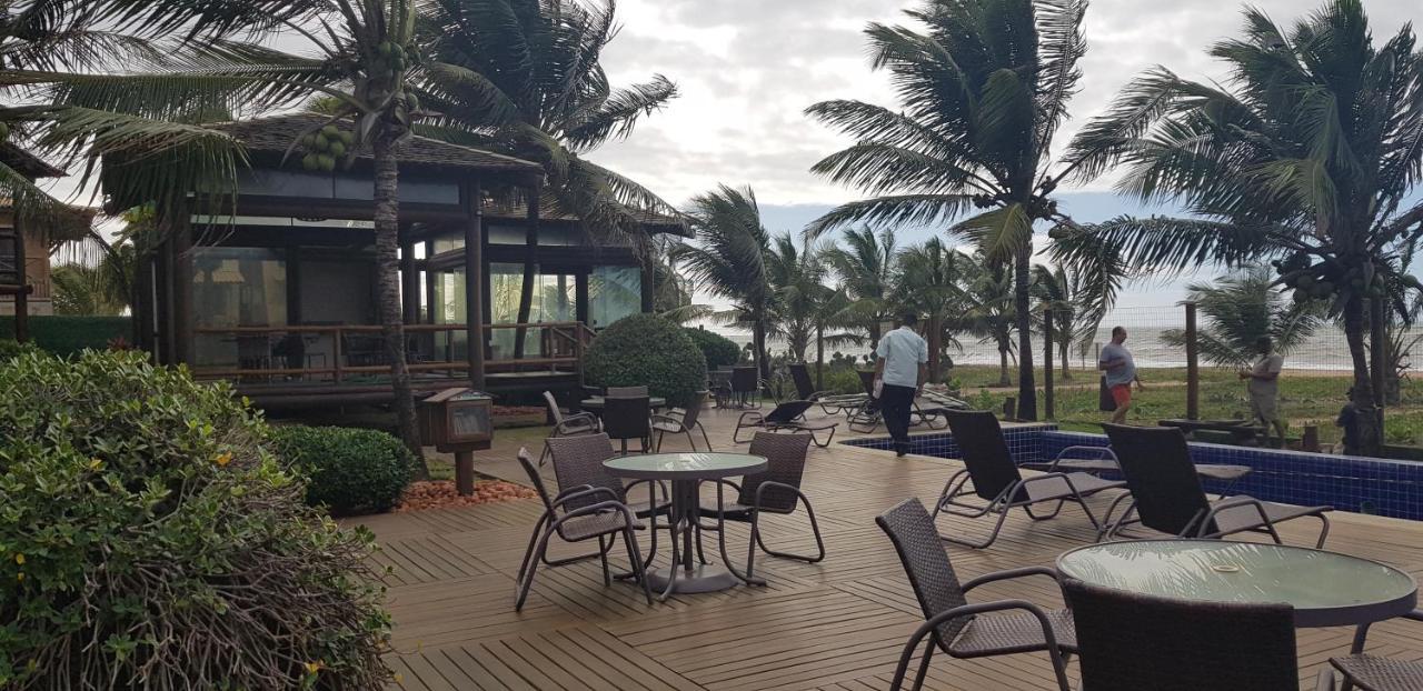 Bungalow frente a Praia Itacimirim Bagian luar foto