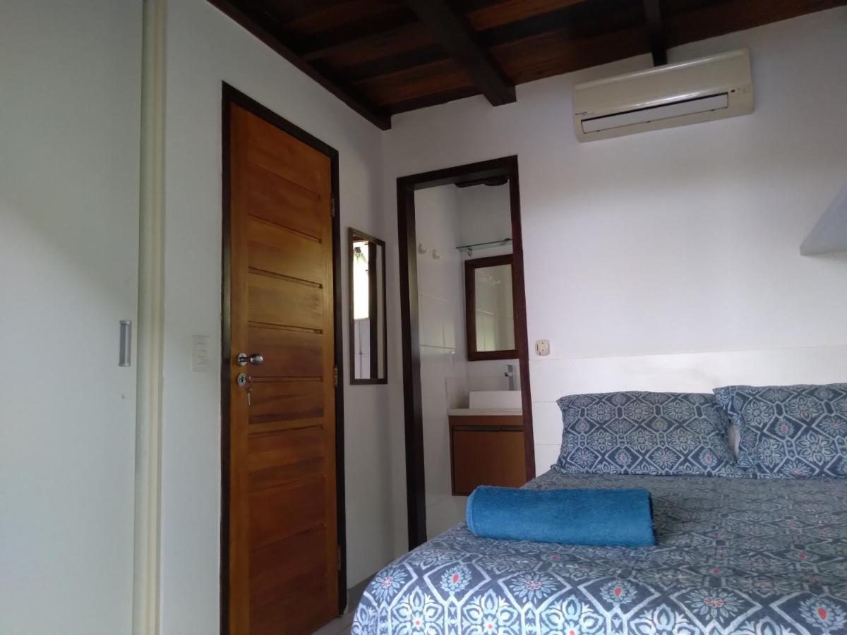 Bungalow frente a Praia Itacimirim Bagian luar foto